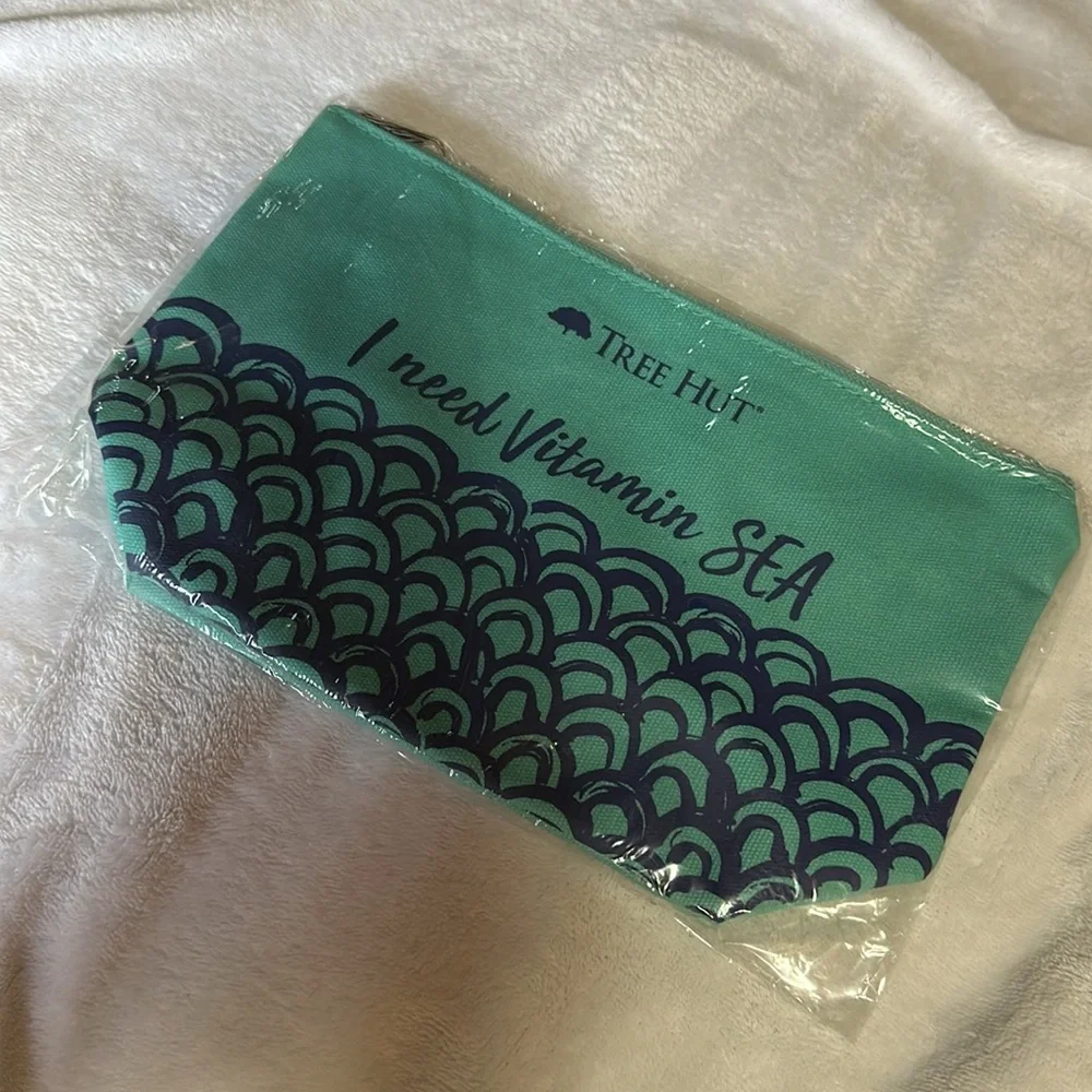 Tree Hut Vitamin Sea Canvas Makeup Pouch
